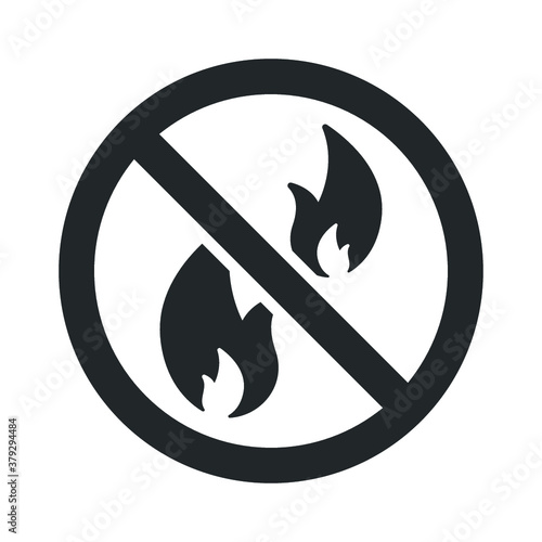 Fire restriction icon