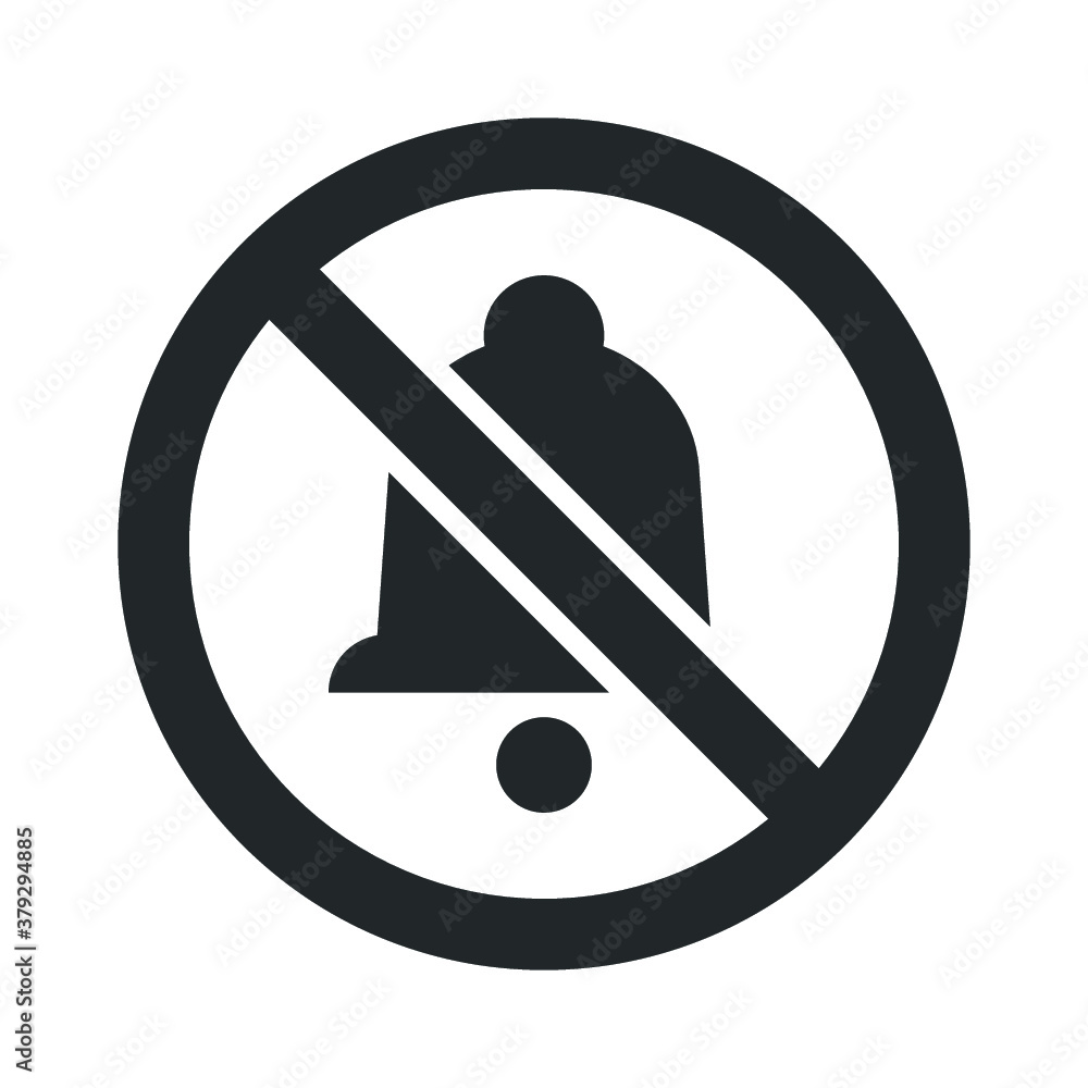Bell restriction icon Bell restriction icon