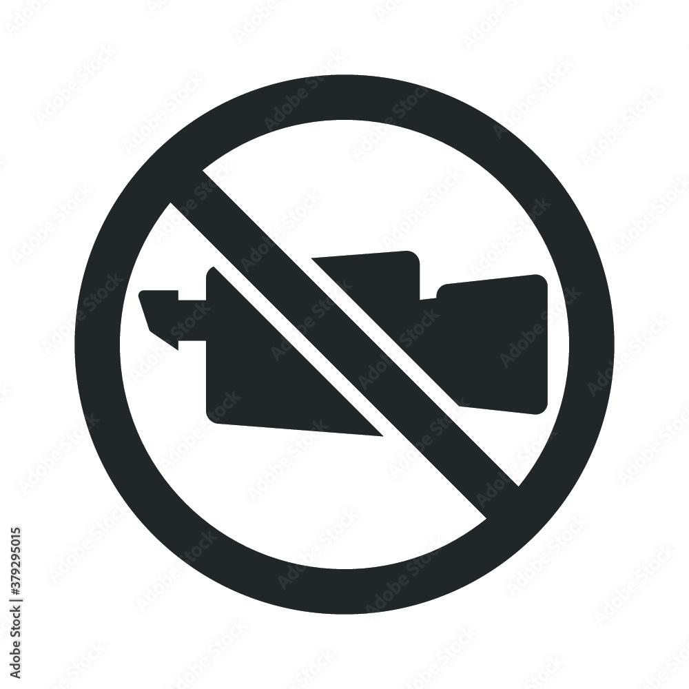 Video restriction icon