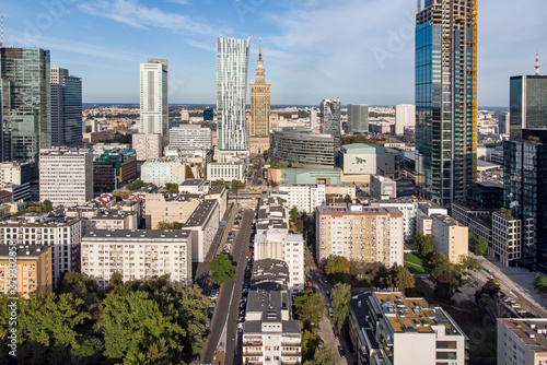 Warsaw  Poland - view of the city.