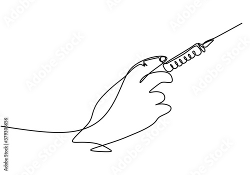 One continuous single drawi...