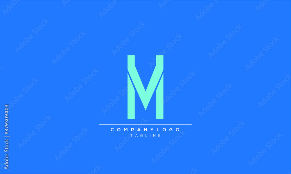 MV Abstract initial monogram letter alphabet logo design Stock Vector ...