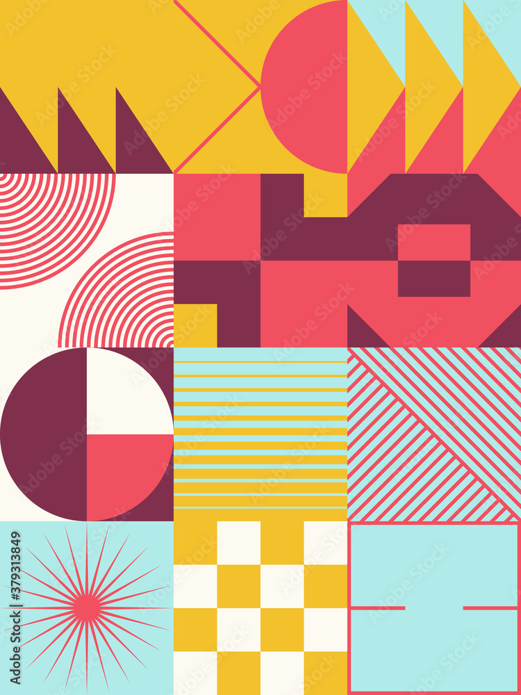Scandinavian Artwork Vector Pattern Design Scandinavian Artwork Vector Pattern Design