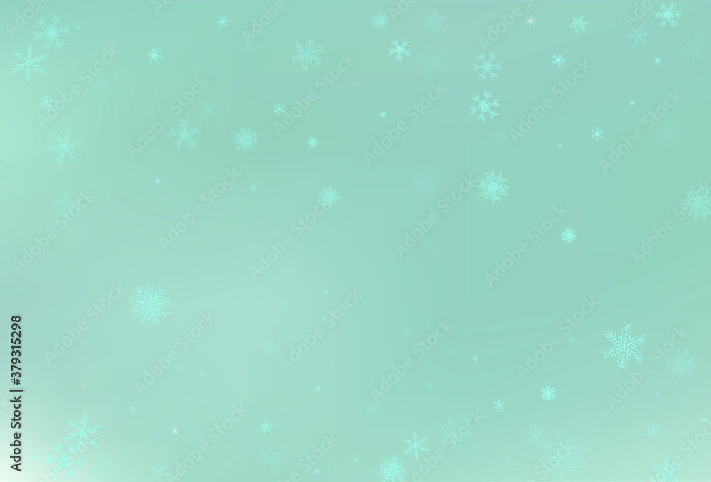 Falling silver snow flake vector Falling silver snow flake vector
