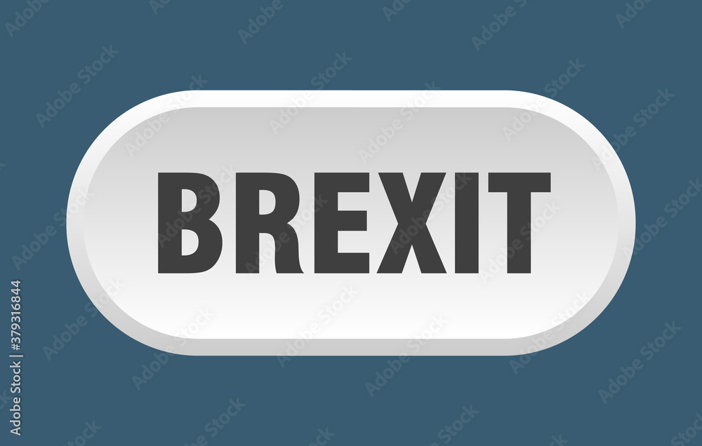 brexit button. rounded sign on white background brexit button. rounded sign on white background