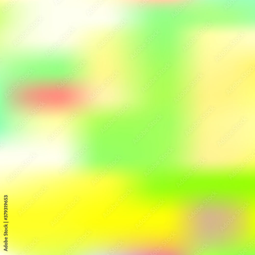 Blurred bright colors mesh background. Smooth blend banner template. Abstract vector nature gradient, Multicolor gradient, summer tropical. Sunset and sunrise sea ocean sky, rainbow wallpaper.