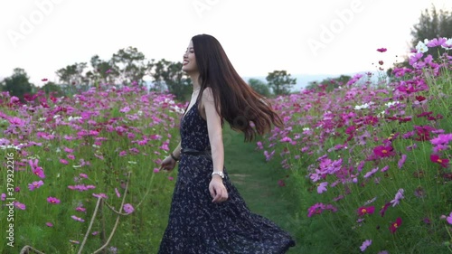 girl in a field