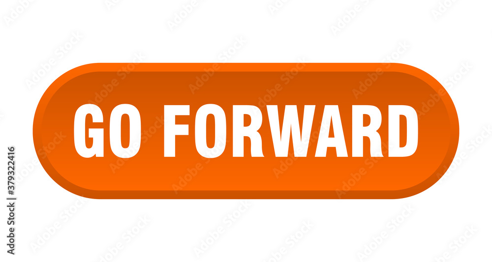 go forward button. rounded sign on white background go forward button. rounded sign on white background