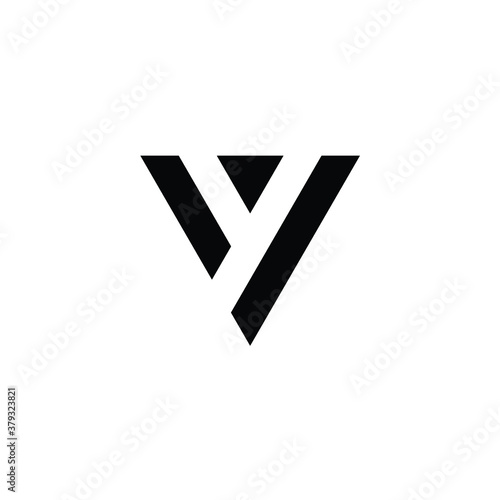 Free Download YP or VY initial based letter icon logo minimalist modern logo design template	 - GFXLoad