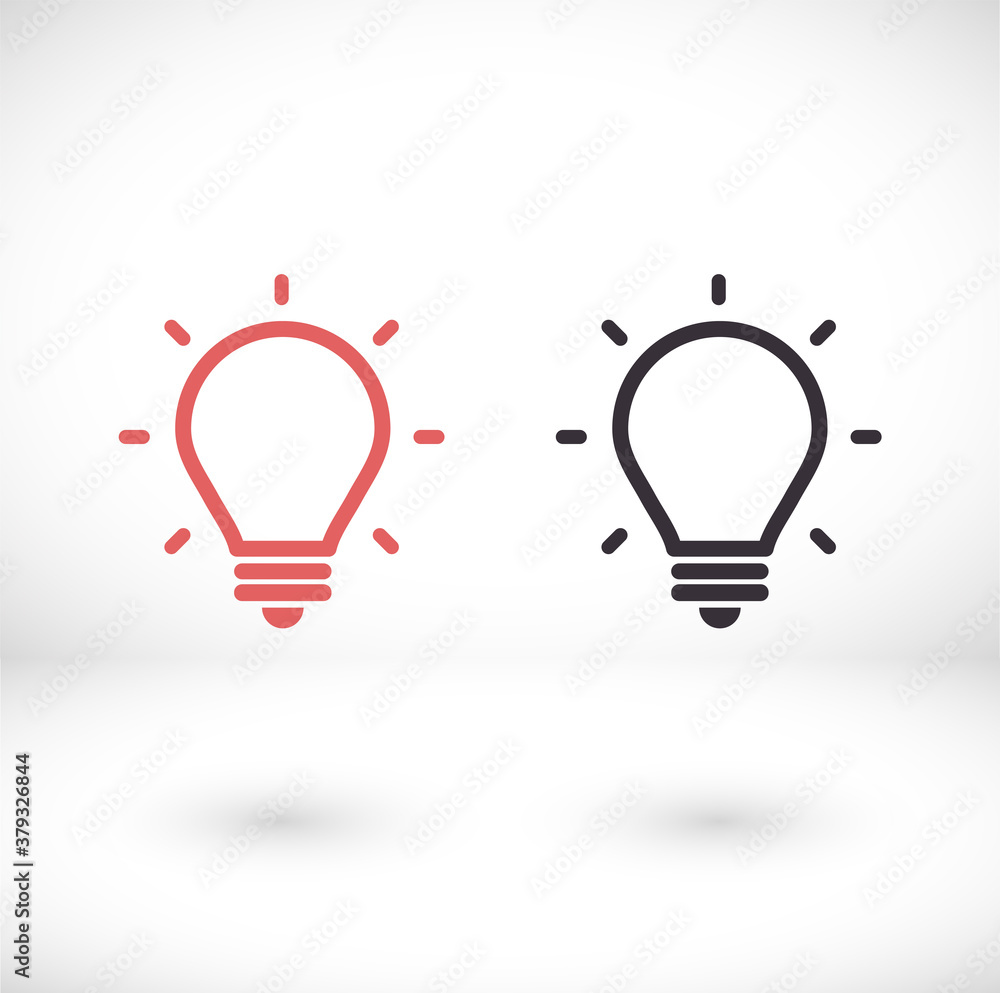 lightbulb icon 10 EPS. lorem ipsum Flat Design JPG lightbulb icon 10 EPS. lorem ipsum Flat Design JPG