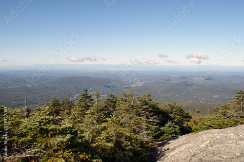 A view from the top of Mt. Mansfield in Vermont