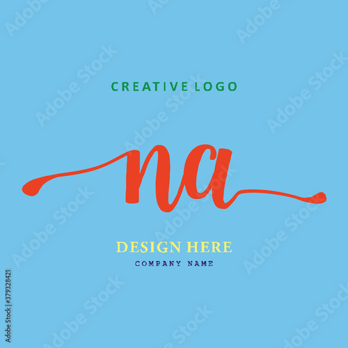 pharmacy logo NA letter is simple, easy to understand and authoritative