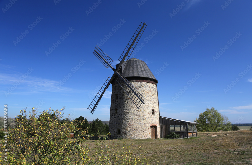 Turmwindmühle Warnstedt im Harz auf dem Eckberg