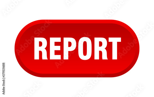 report button. rounded sign on white background