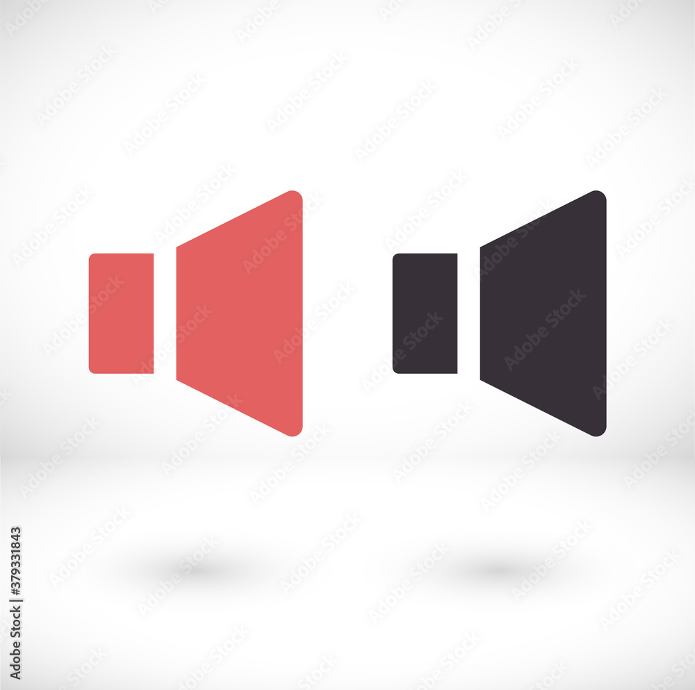 Sound icon vector. lorem ipsum Flat Design JPG Sound icon vector. lorem ipsum Flat Design JPG