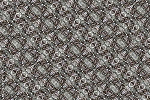 Unique background for wrappings paper, wallpaper, textile and surface design. Creative seamless pattern. Collage.