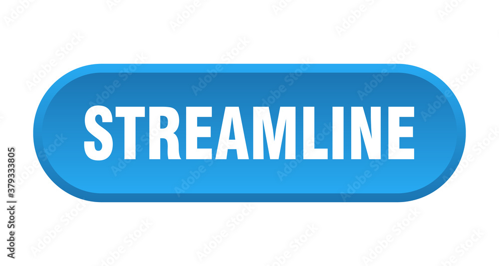 streamline button. rounded sign on white background streamline button. rounded sign on white background
