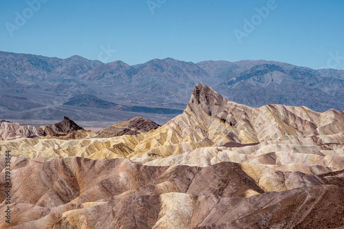 Canvas Print View from Dead valley national park