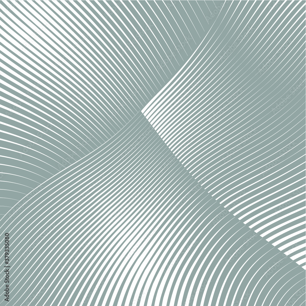 Abstract warped Diagonal Striped Background . Vector curved twisted slanting, waved lines texture Abstract warped Diagonal Striped Background . Vector curved twisted slanting, waved lines texture