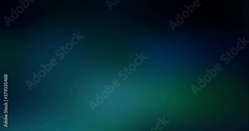 4K looping dark blue, green footage with gradient backdrops. Holographic abstract video with gradient. Film business advertising. 4096 x 2160, 30 fps. Codec Photo JPEG.