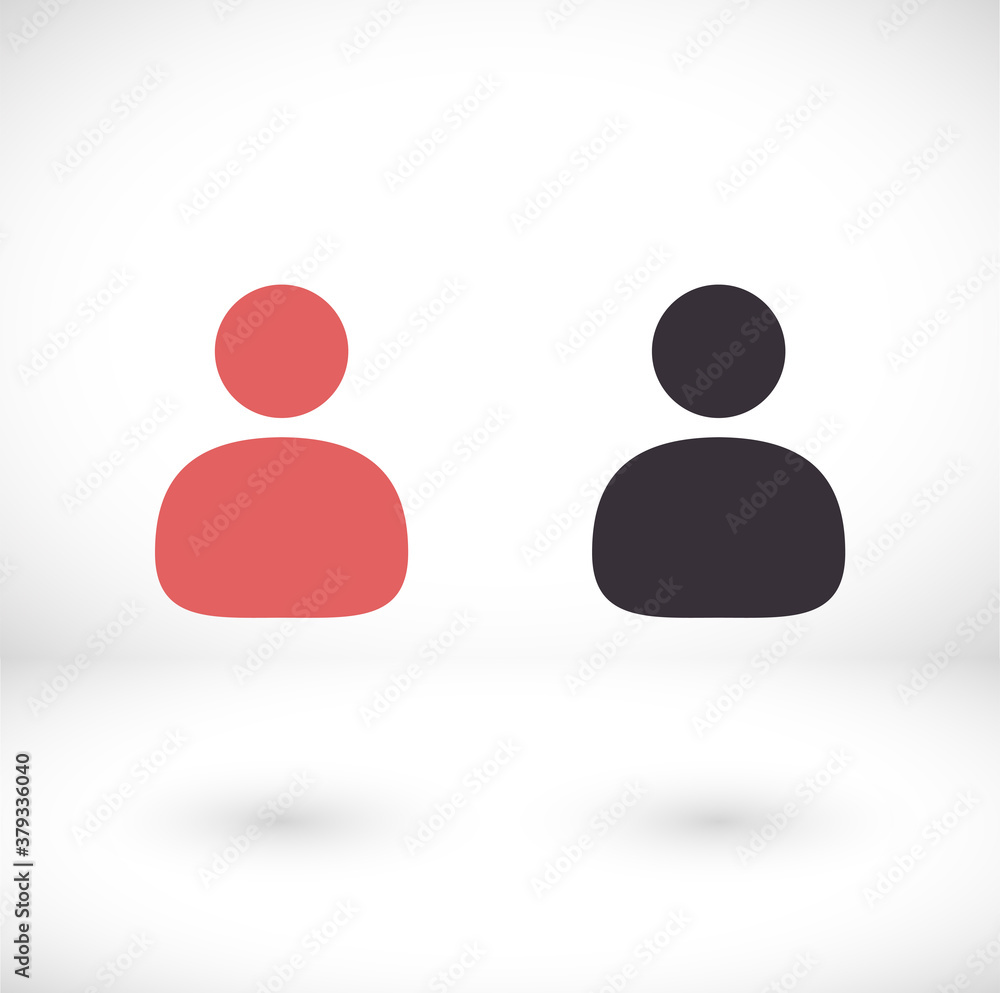 User icon Vector in trendy flat style. User symbol for the design of your website, icon Vector logo, application, icon Vector user interface. icon Vector illustration User icon Vector in trendy flat style. User symbol for the design of your website, icon Vector logo, application, icon Vector user interface. icon Vector illustration