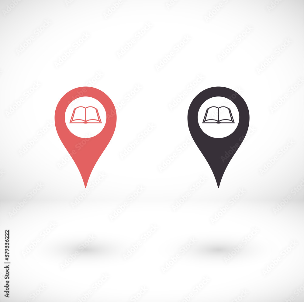 map pointe book vector icon , design map pointe book illustration for web. Flat style map pointe book map pointe book vector icon , design map pointe book illustration for web. Flat style map pointe book