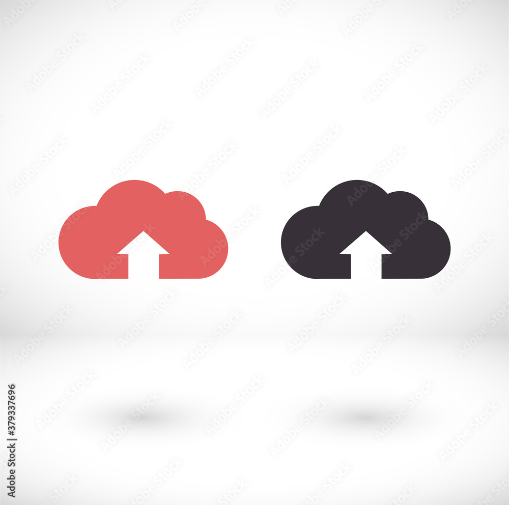 Download vector icon, cloud storage symbol. Modern, simple flat vector illustration of website or mobile application. Download vector icon, cloud storage symbol. Modern, simple flat vector illustration of website or mobile application.