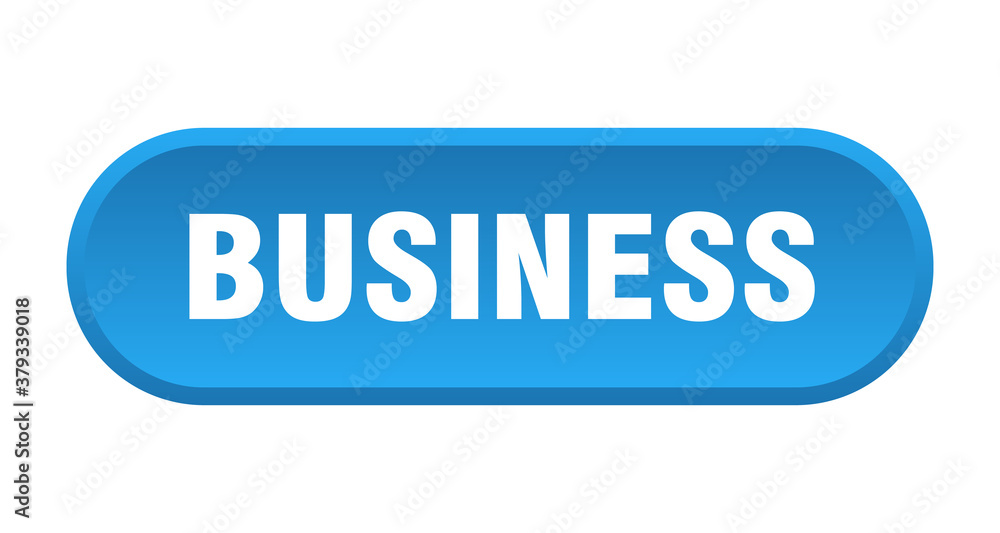 business button. rounded sign on white background business button. rounded sign on white background
