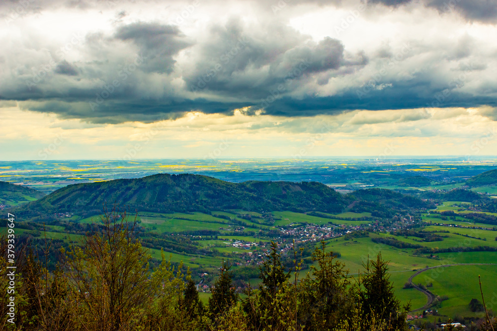 View from velky javornik to landscape 1 View from velky javornik to landscape 1