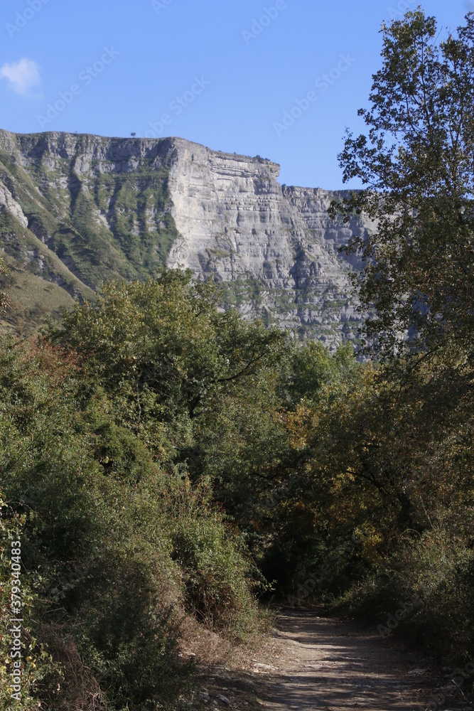 Mountains in the interior of Basque Country