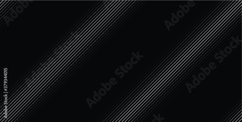 Abstract Black Diagonal Striped Background . Vector parallel slanting, oblique lines texture . Endless , seamless pattern
