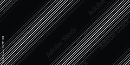 Abstract Black Diagonal Striped Background . Vector parallel slanting, oblique lines texture . Endless , seamless pattern