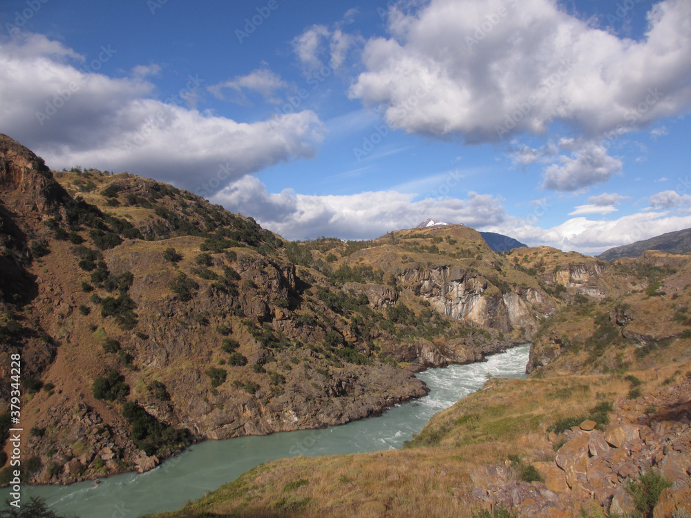 Fototapeta premium Río Baker Carretera Austral Chile
