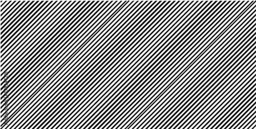 Abstract Black Diagonal Striped Background . Vector parallel slanting, oblique lines texture . Endless , seamless pattern