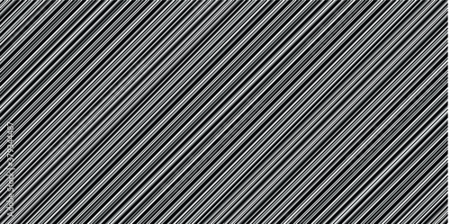 Abstract Black Diagonal Striped Background . Vector parallel slanting, oblique lines texture . Endless , seamless pattern