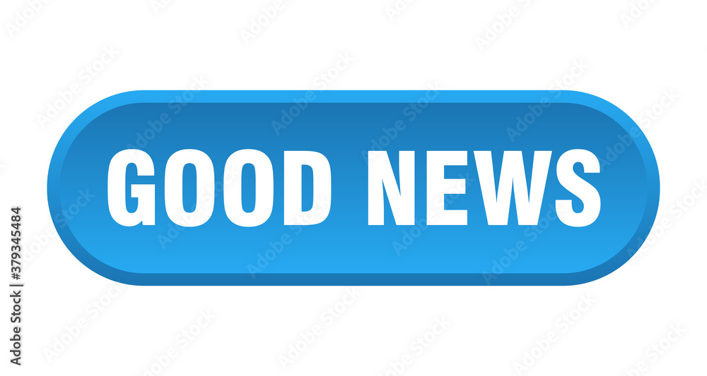 good news button. rounded sign on white background good news button. rounded sign on white background