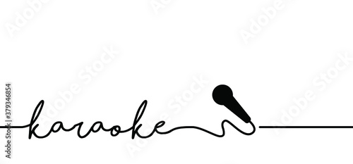 Karaoke slogan Song, play sleep repeat Vector party quotes for banner, card Dance club or dancing singer people with microphone Musical notes Great mood, birthday, holidays concept love ideas Toilet