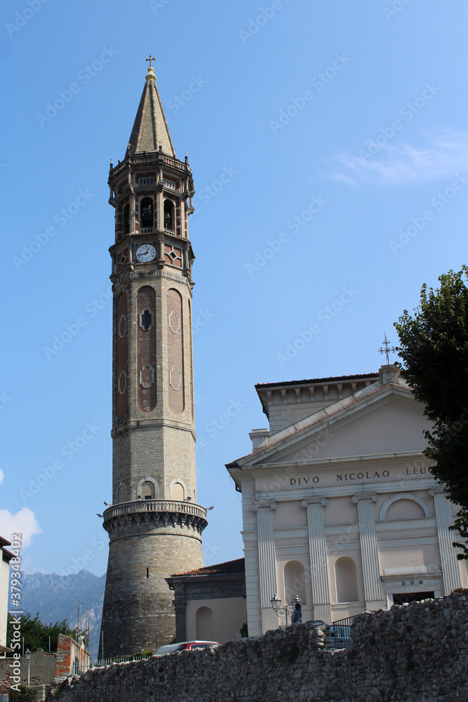 Fototapeta premium Bell tower, Lecco