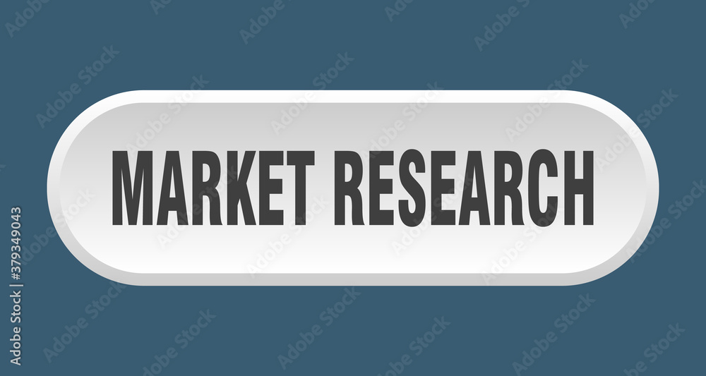 market research button. rounded sign on white background market research button. rounded sign on white background