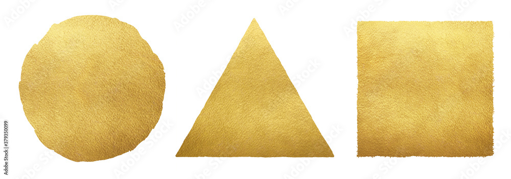 Gold foil paper texture Stock Illustration