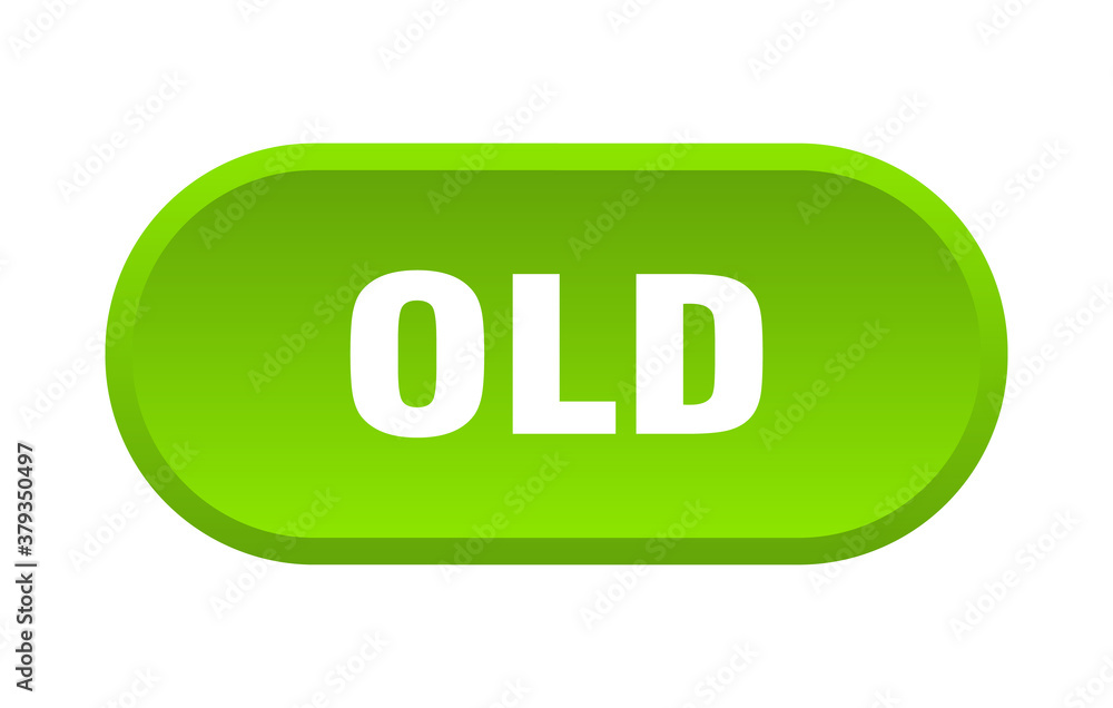 old button. rounded sign on white background old button. rounded sign on white background