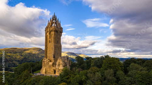 Wallace Monument in Stirling, Scotland photo
