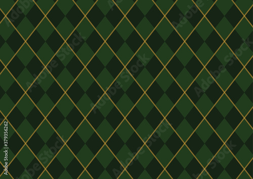 クリスマス素材　チェック背景