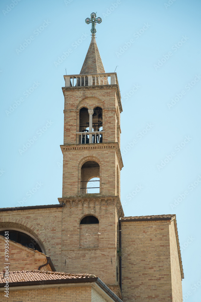 Bell tower of Acquaviva Picena - Ascoli Piceno - Italy