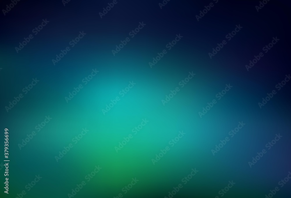 Dark Blue, Green vector abstract layout.