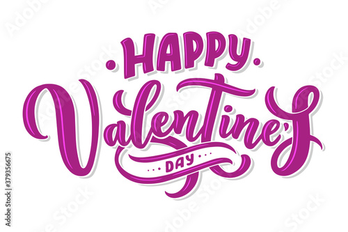 Valentine's day lettering f...