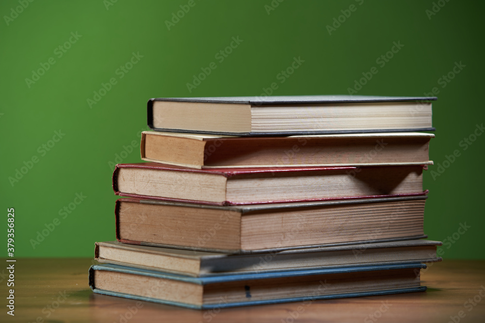 stack of books