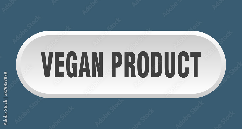 vegan product button. rounded sign on white background vegan product button. rounded sign on white background