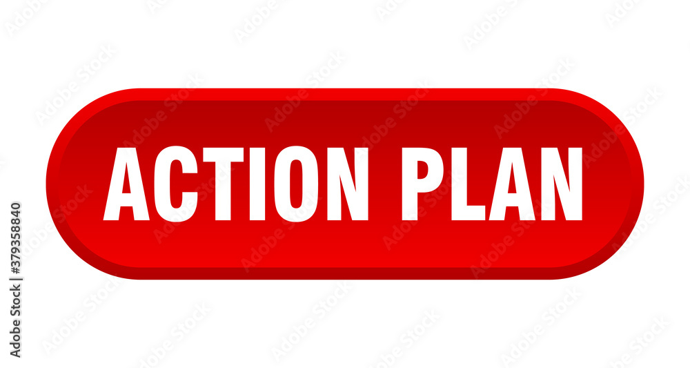 action plan button. rounded sign on white background action plan button. rounded sign on white background