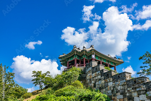 Foto Korea Suwon Hwaseong Fortress